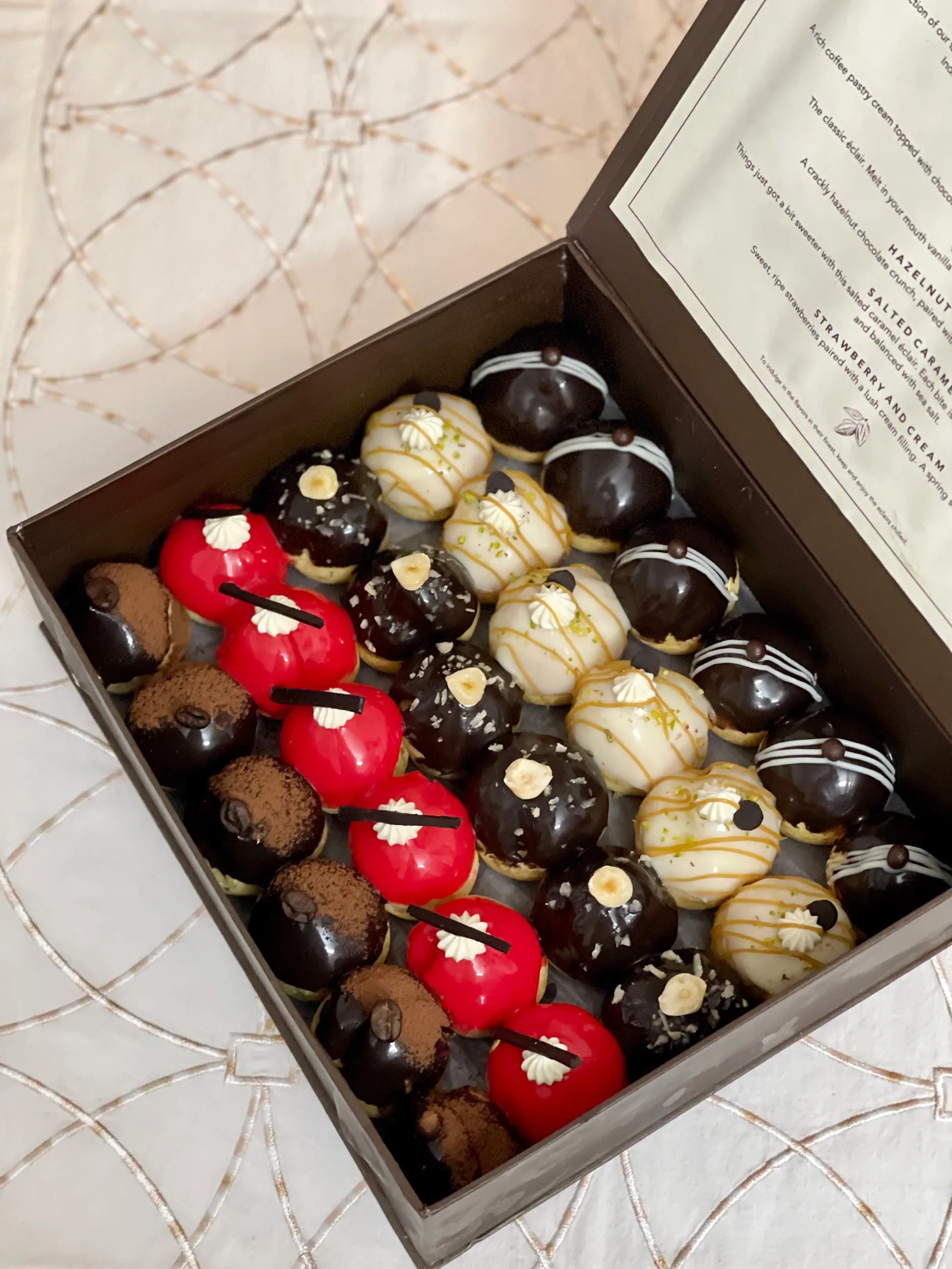 Box of Assorted Profiteroles