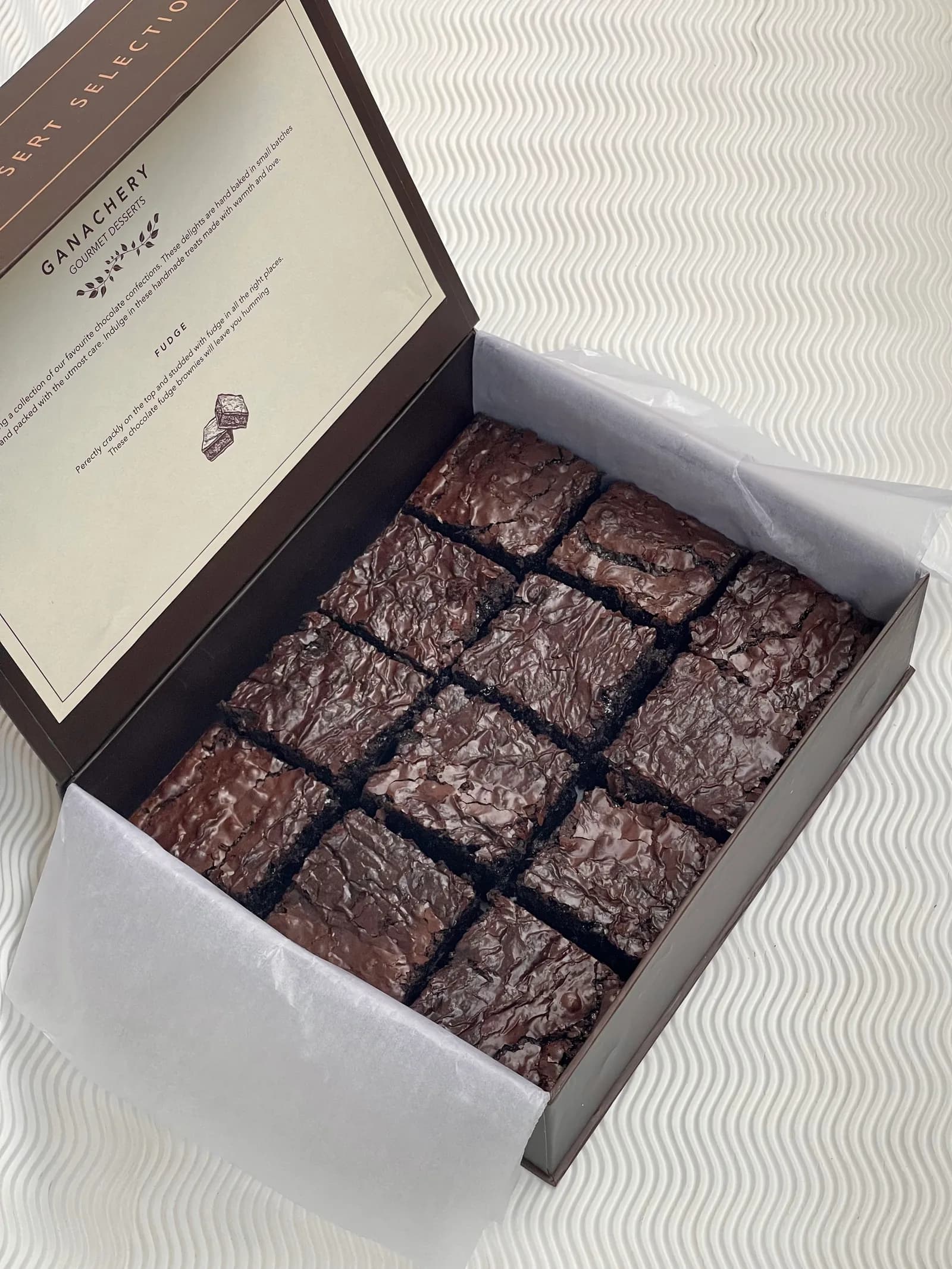 Box of Fudge Brownies