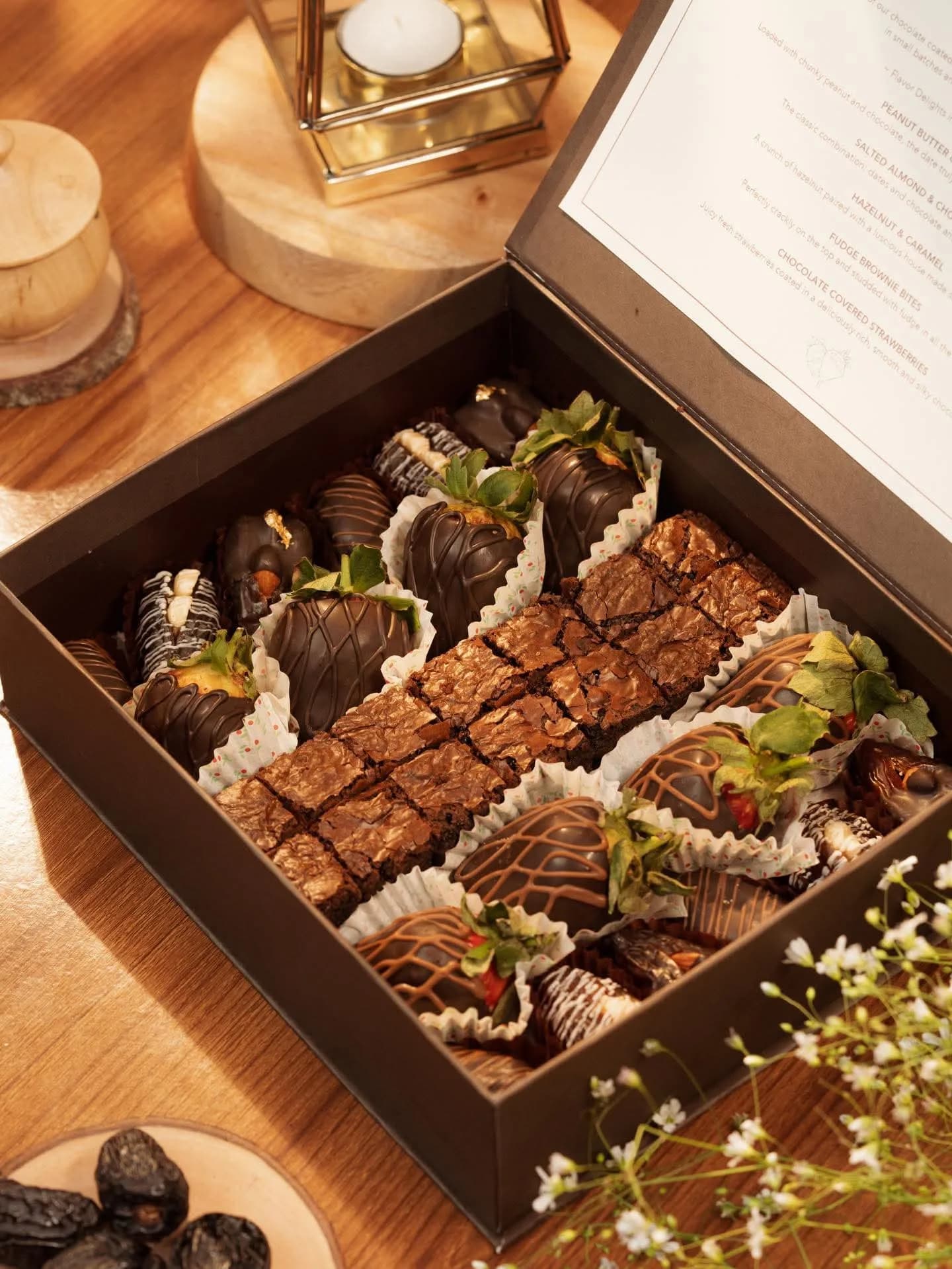 Ramadan Box C: Dates and Strawberries