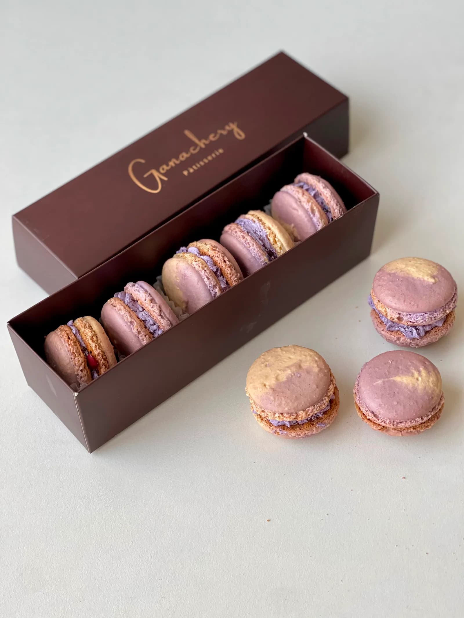 Black Cherry Macarons